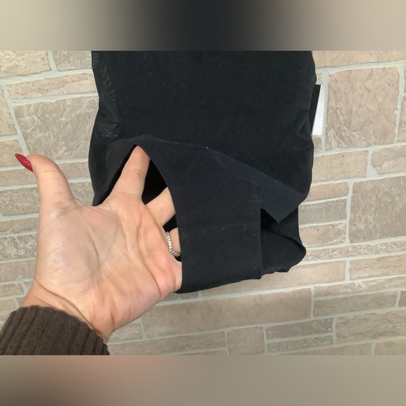 Madden NEW -  Sz S - Criss cross back - mesh transparent sides black Bodysuit - Picture 6 of 12